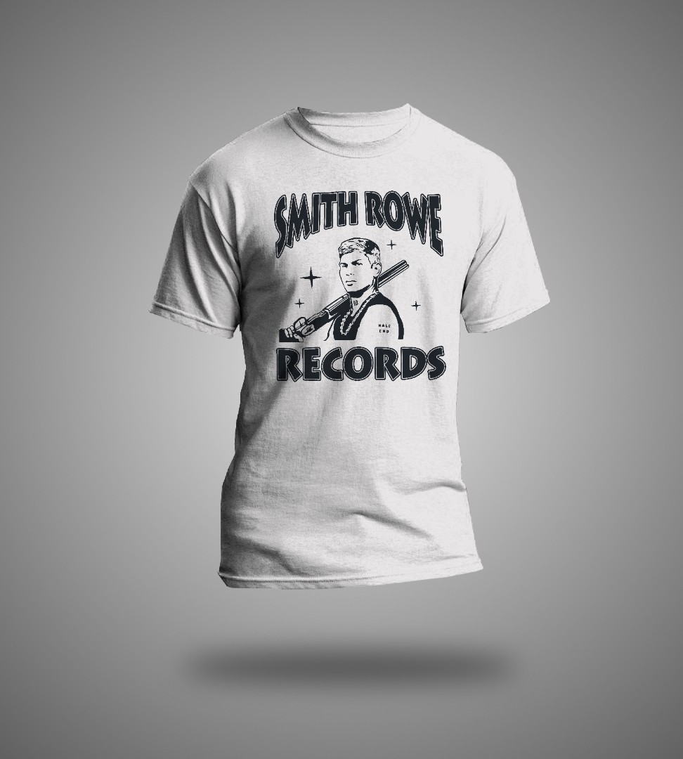 Arsenal FC Smith Rowe Records T Shirt, Men's Fashion, Tops & Sets ...