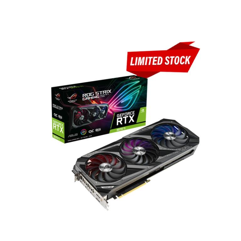 ASUS ROG STRIX 3070 TI OC 8GB LHR (BUNDLE), Computers Tech