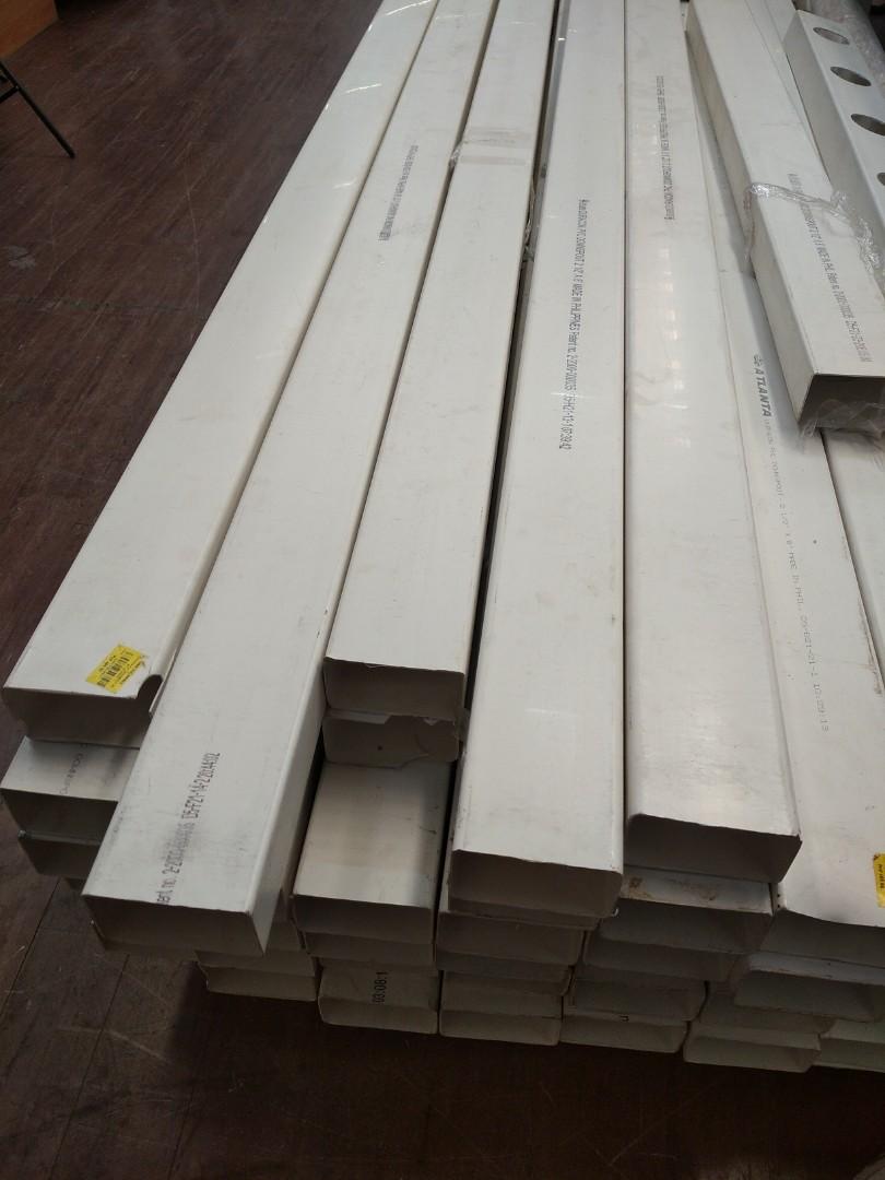 Atlanta Duracon PVC Downspout, Commercial & Industrial, Construction