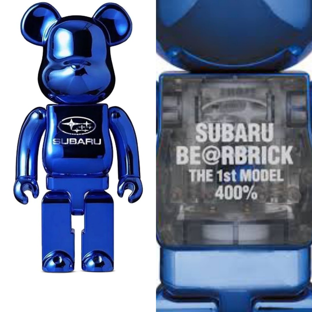 Bearbrick SUBARU THE 1st MODEL 400%, Hobbies & Toys, Toys 