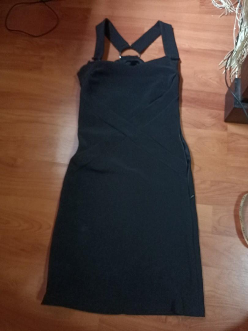 BLACK SLEEVELESS BODYCON DRESS PRIMARK LITTLE BLACK DRESS