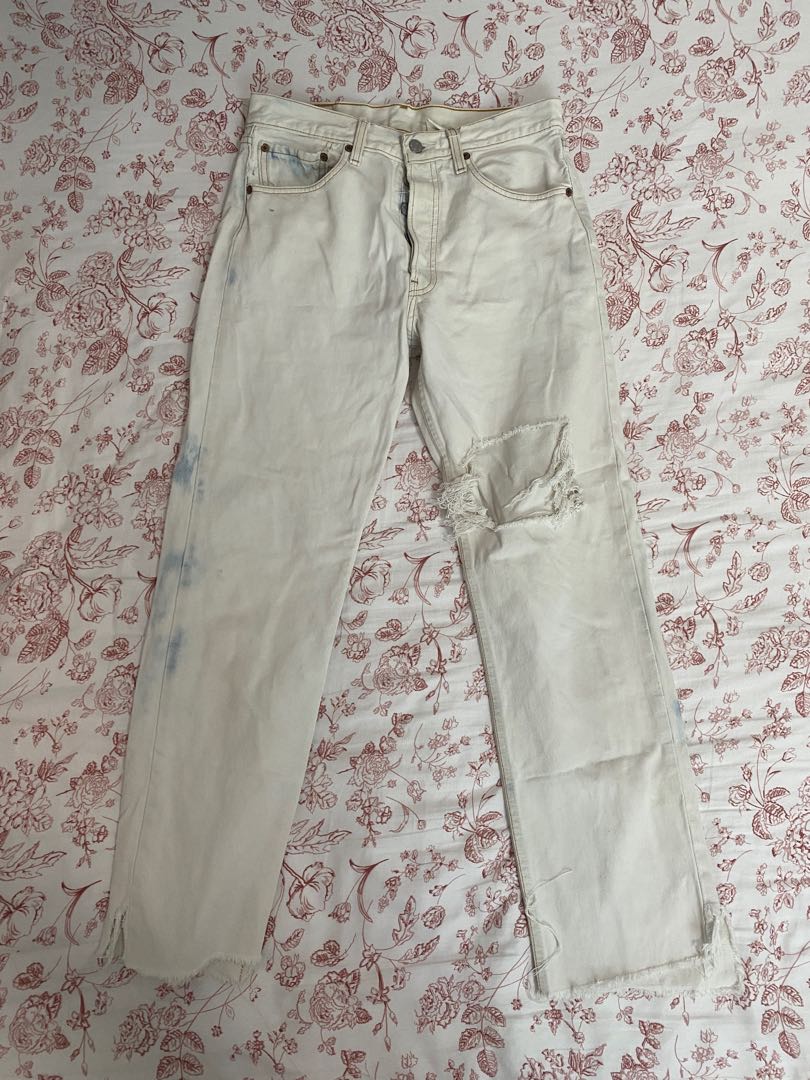 bleached levis