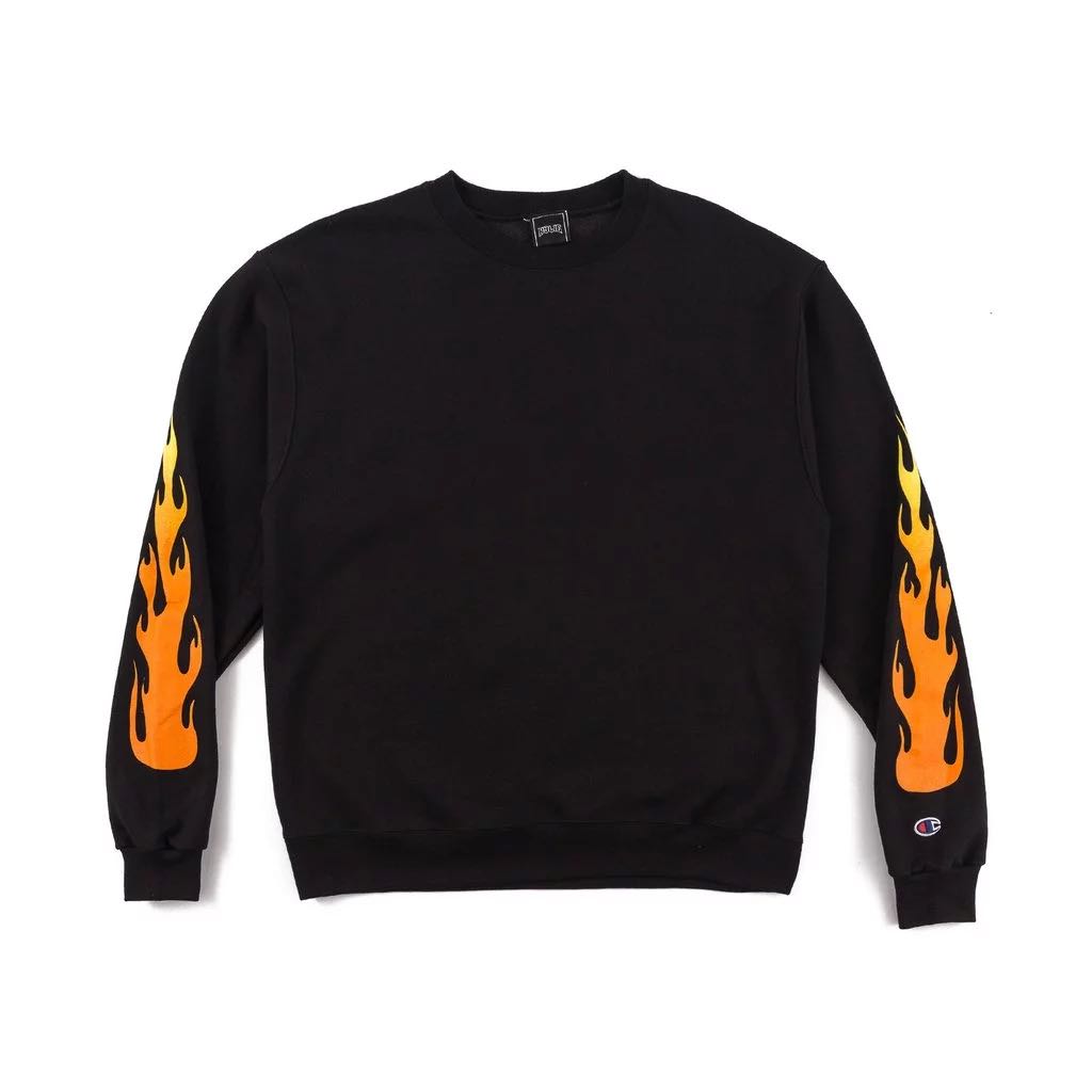 Champion flame crewneck online