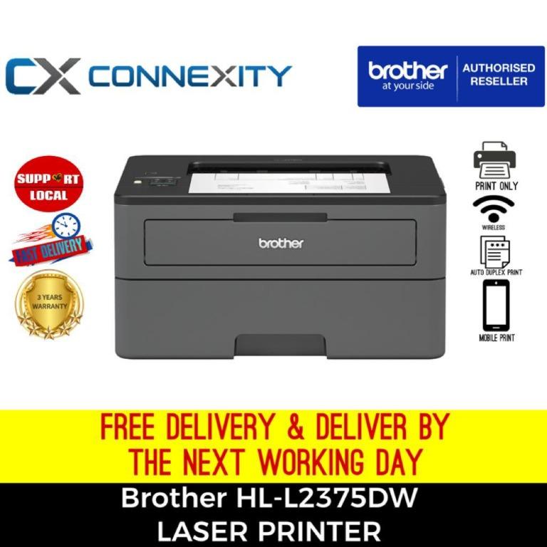 Brother Mono Laser Printer HL-L2375DW Overview 