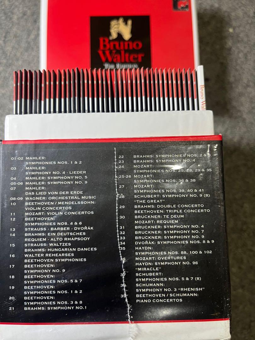 Bruno Walter The Edition 39CD boxset, 興趣與生活, 音樂、樂器& 配件 