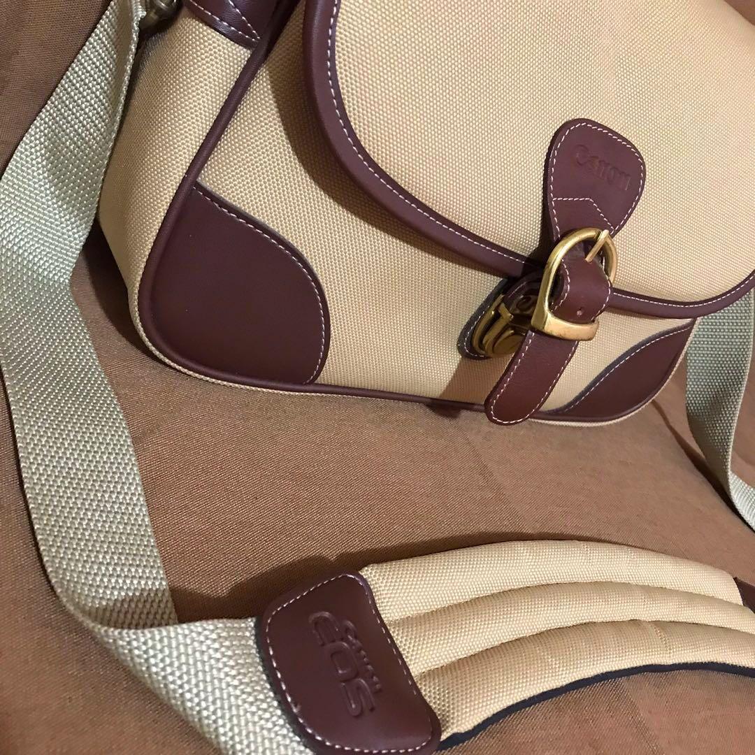 Canon Canvas and Leather Japan Camera Bag, Photography, Photography