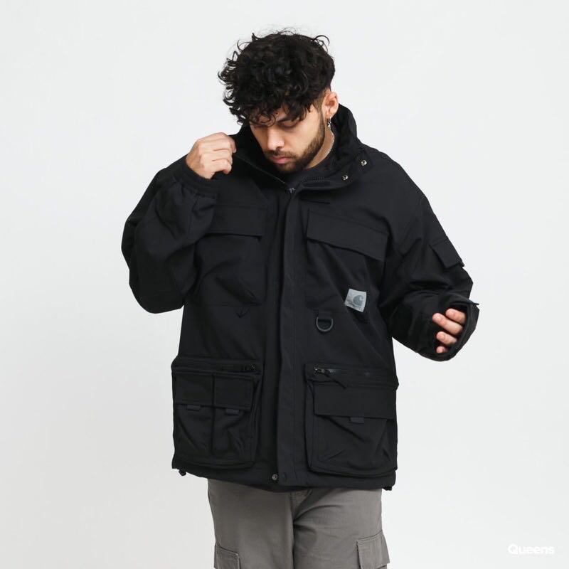 Carhartt WIP ELMWOOD JACKET M BLACK 美品ジャケット/アウター - www ...