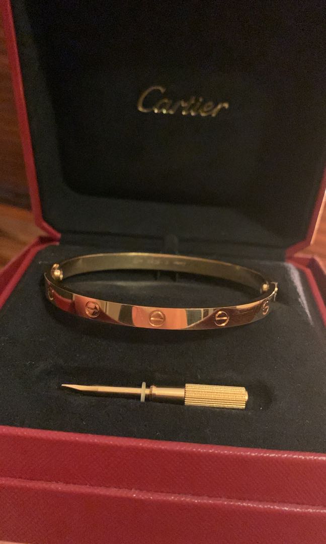 Cartier love bracelet 21 cm 2025