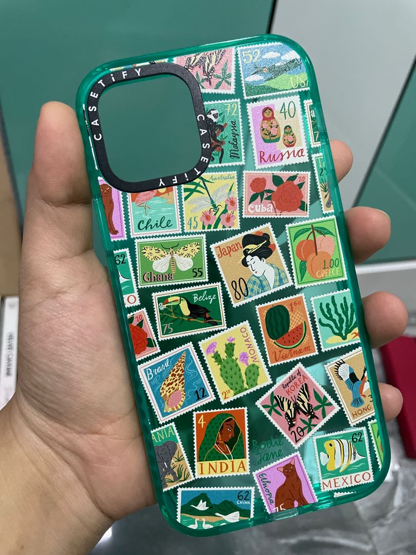 Casetify Post Stamps Iphone 12/12 pro, Mobile Phones & Gadgets, Mobile