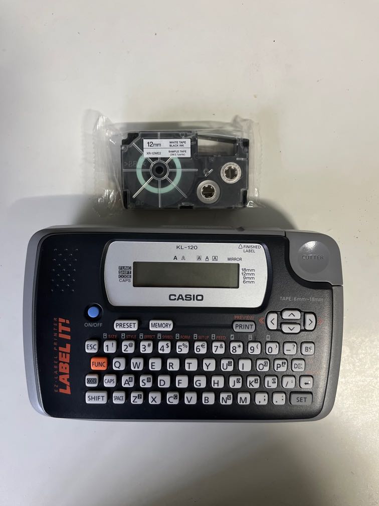 Casio Portable Label Printer KL 120