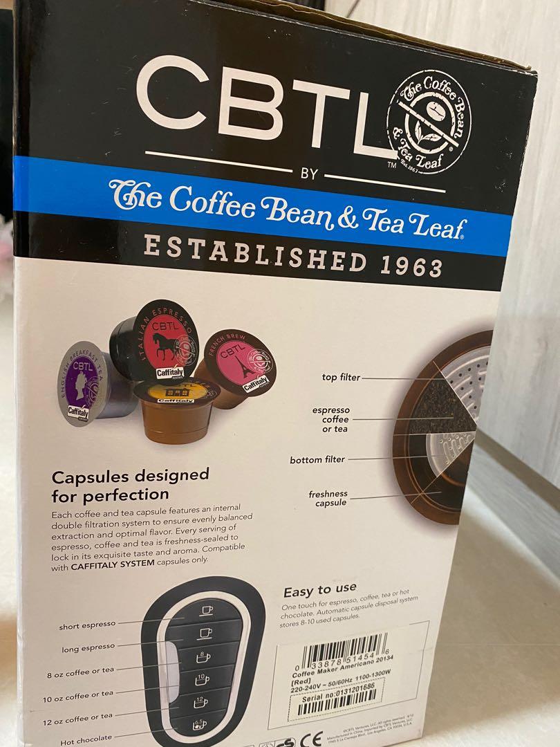 CBTL single serve beverage system AMERICANO model 20134, TV & Home