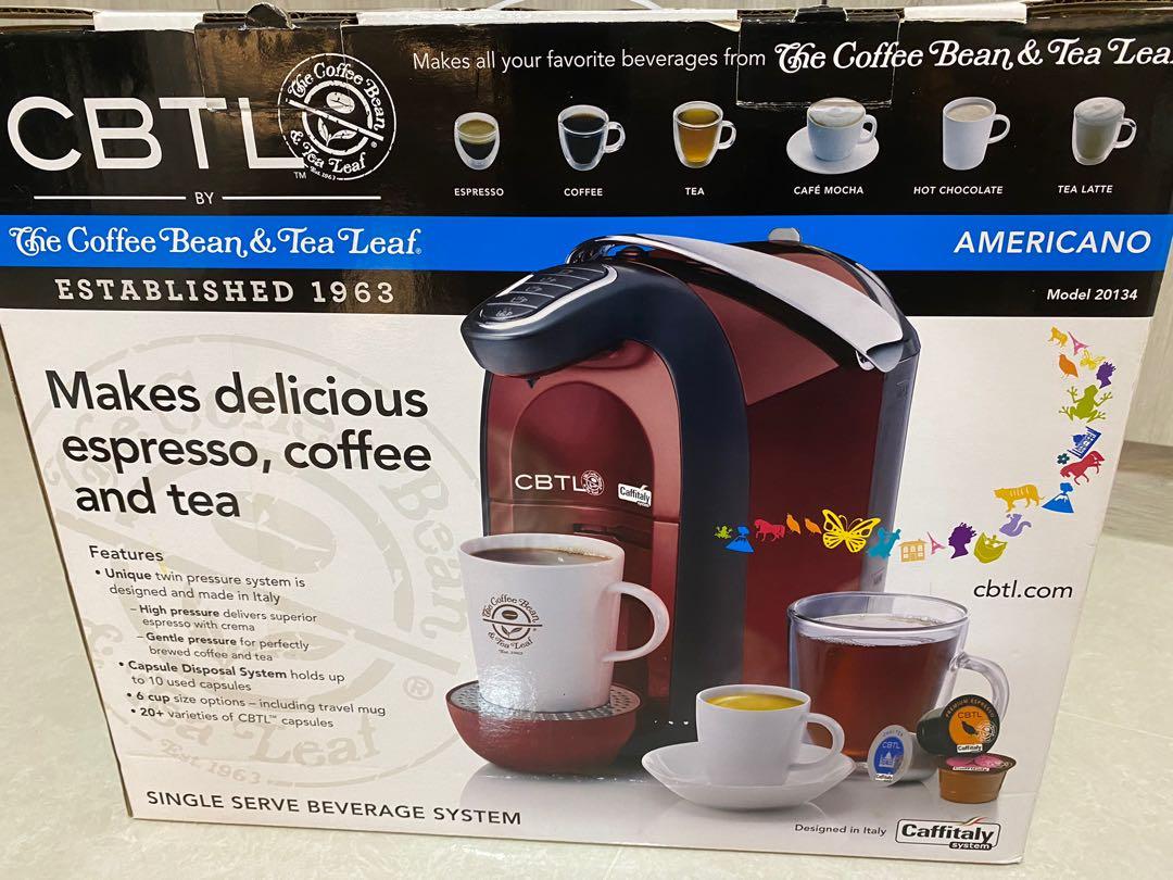 CBTL single serve beverage system AMERICANO model 20134, TV & Home
