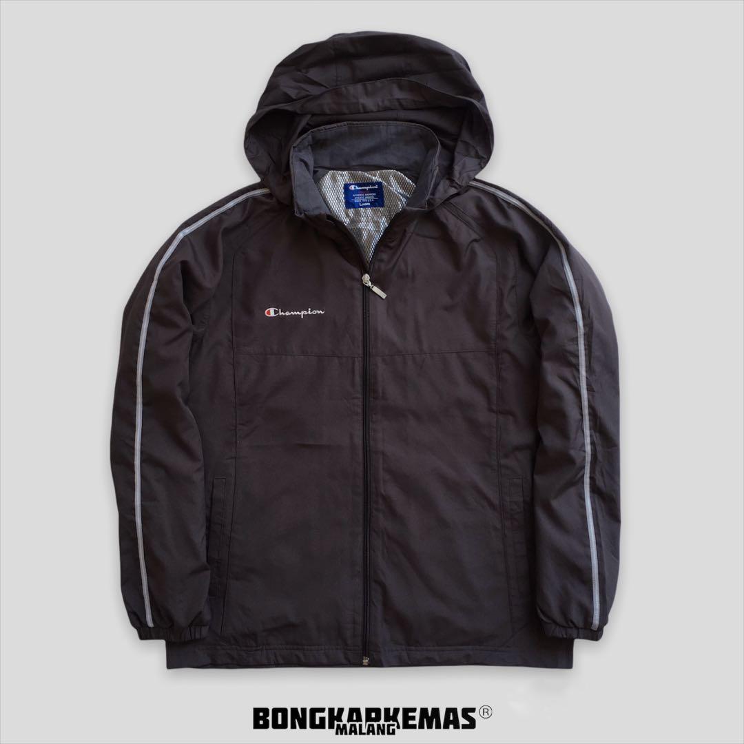 black champion track jacket