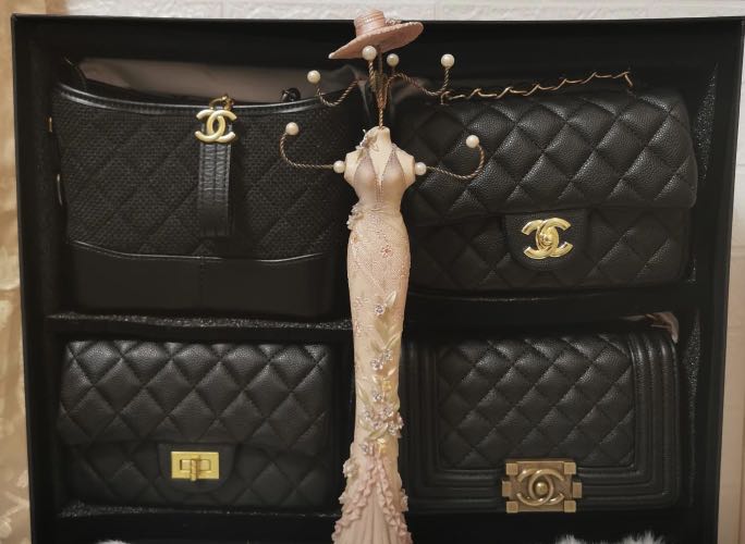 Chanel set of 4 mini bag price top