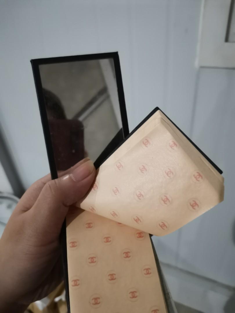 Chanel mirror blotting paper, Luxury, Accessories on Carousell