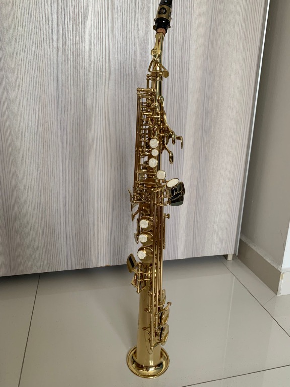 Chateau Soprano Saxophone with Case and many accessories, Hobbies & Toys, Music & Media, Musical