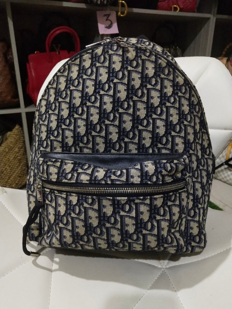 Christian dior sales backpack women's