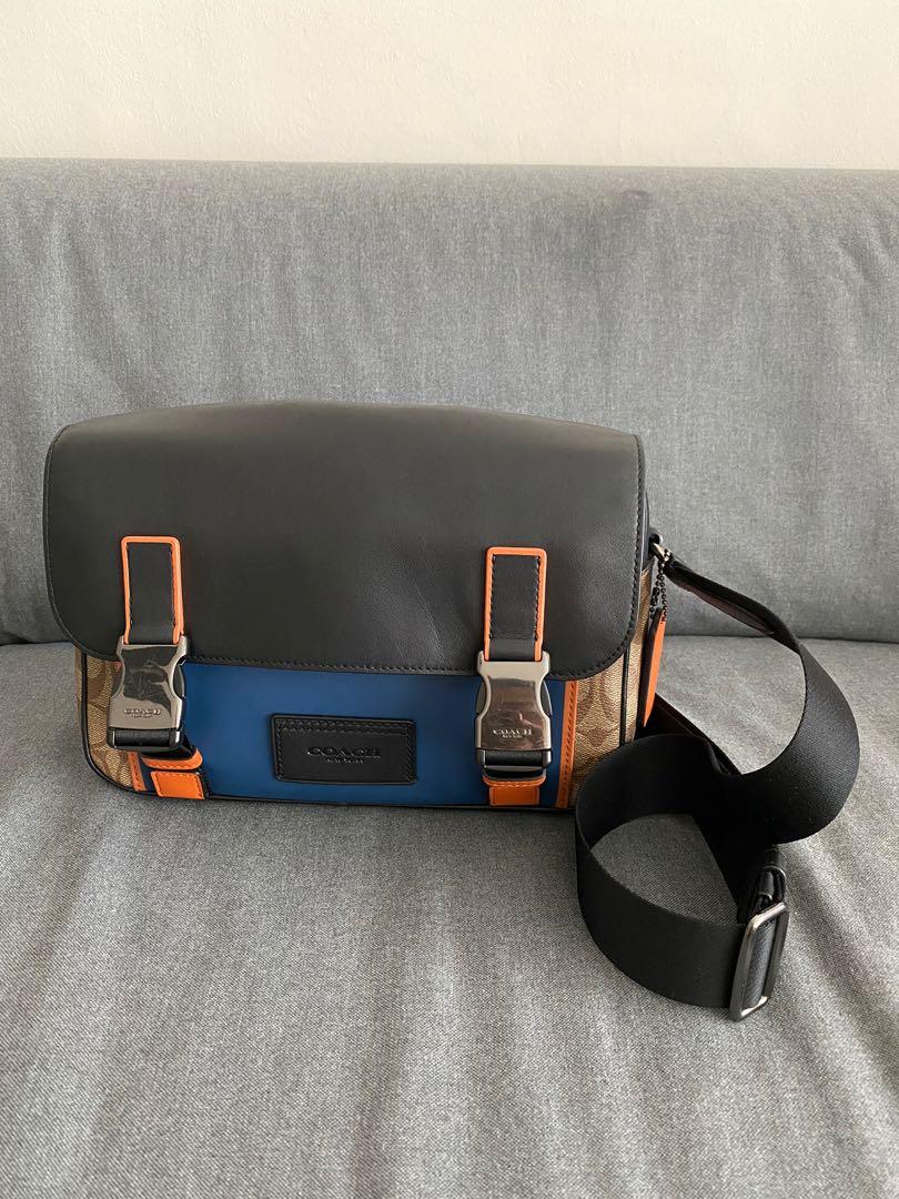 track crossbody in colorblock