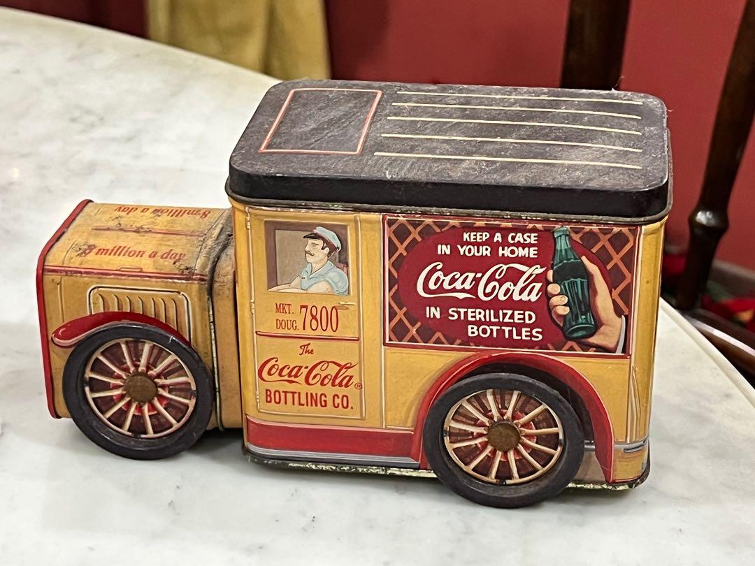 Coca cola shop tin truck