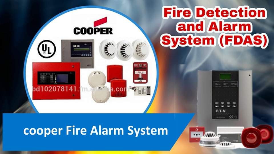 Cooper Fire Alarm System FDAS, Commercial & Industrial, Construction