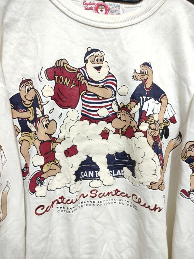 Crewneck sales captain santa