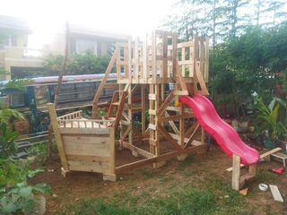 Customized playhouse.