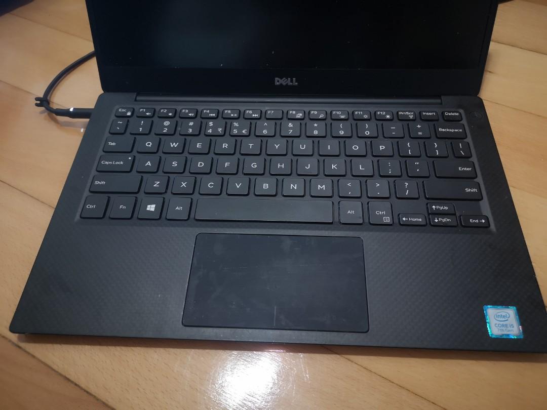 Dell XPS 13 9360 好新淨，13吋窄身輕巧幼邊高清mon, i5-7200u,8GB ram