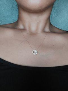 Diamond 4-way Note Necklace