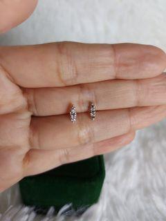 Diamond Grain Earrings