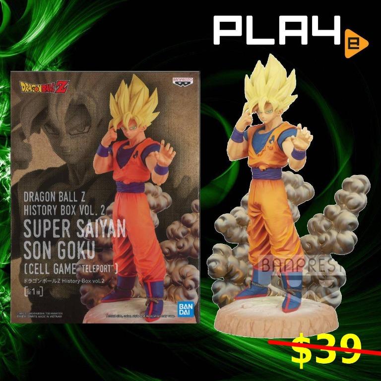 Banpresto - Dragon Ball Z - History Box Vol.3 Statue (Son Goku) :  : Toys & Games