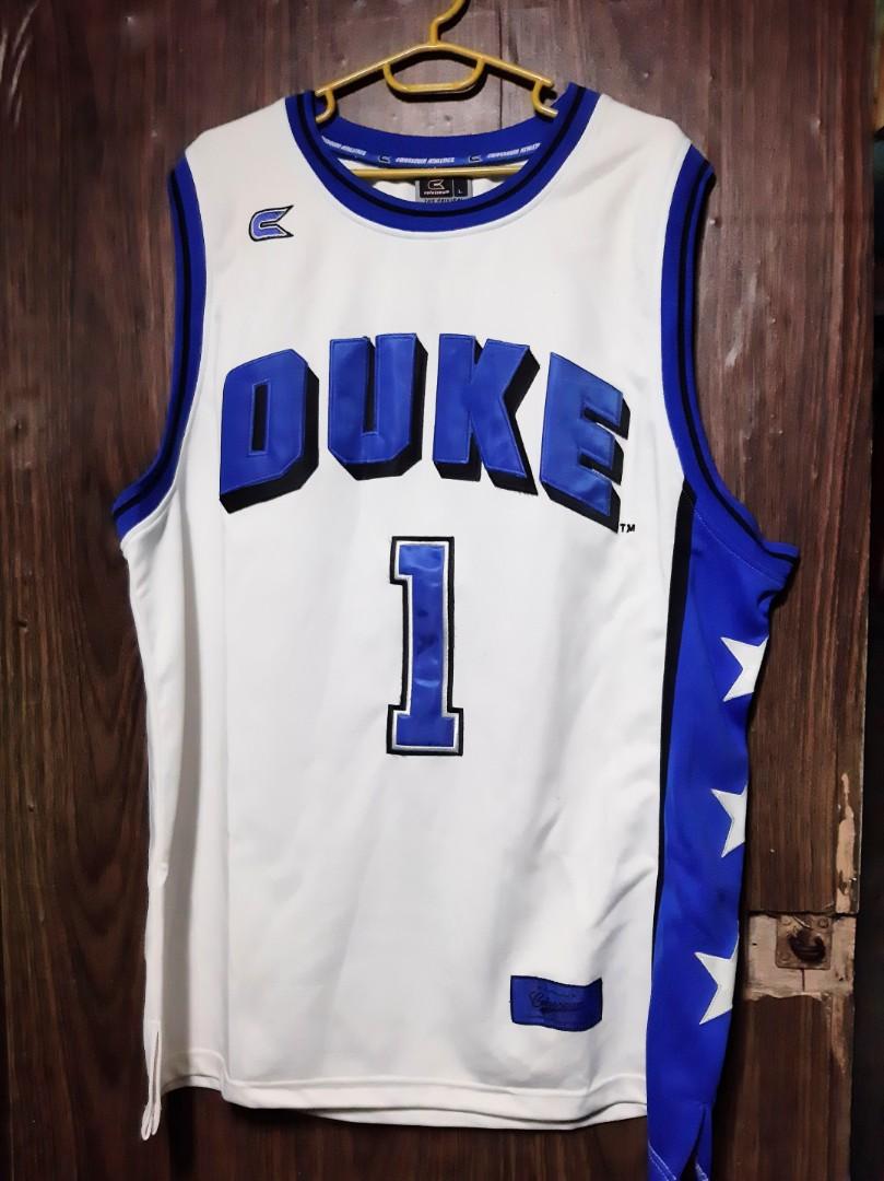 Duke Jersey number 1 (kyrie irving & zion williams), Men's Fashion