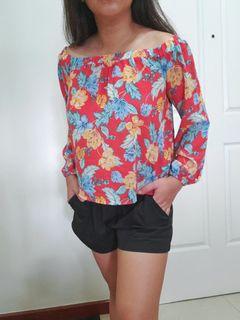 FOREVER 21 Floral Blouse