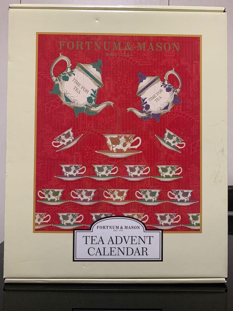 特別版FORTNUM MASON Tea Advent Calendar 24 doors 25gx24 嘢食 嘢飲 禮品籃和禮籃