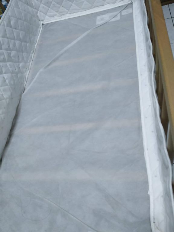 [FREE SHIPPING] IKEA Sniglar cot with bumper pad, Babies & Kids, Baby