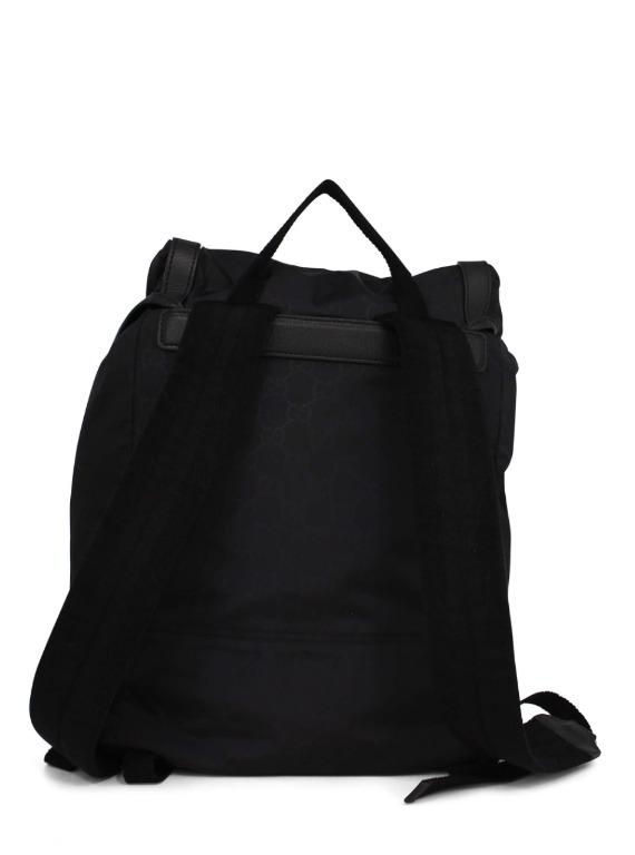 Gucci GG Nylon Backpack Black, Luxury, Bags & Wallets on Carousell