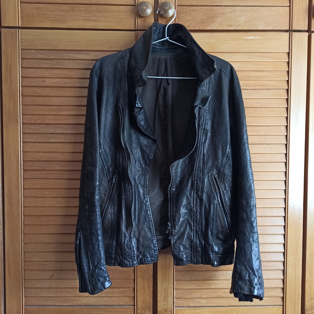 [GRAIL] Julius _7 2009AW Rider's Leather Jacket (1), Men's Fashion ...