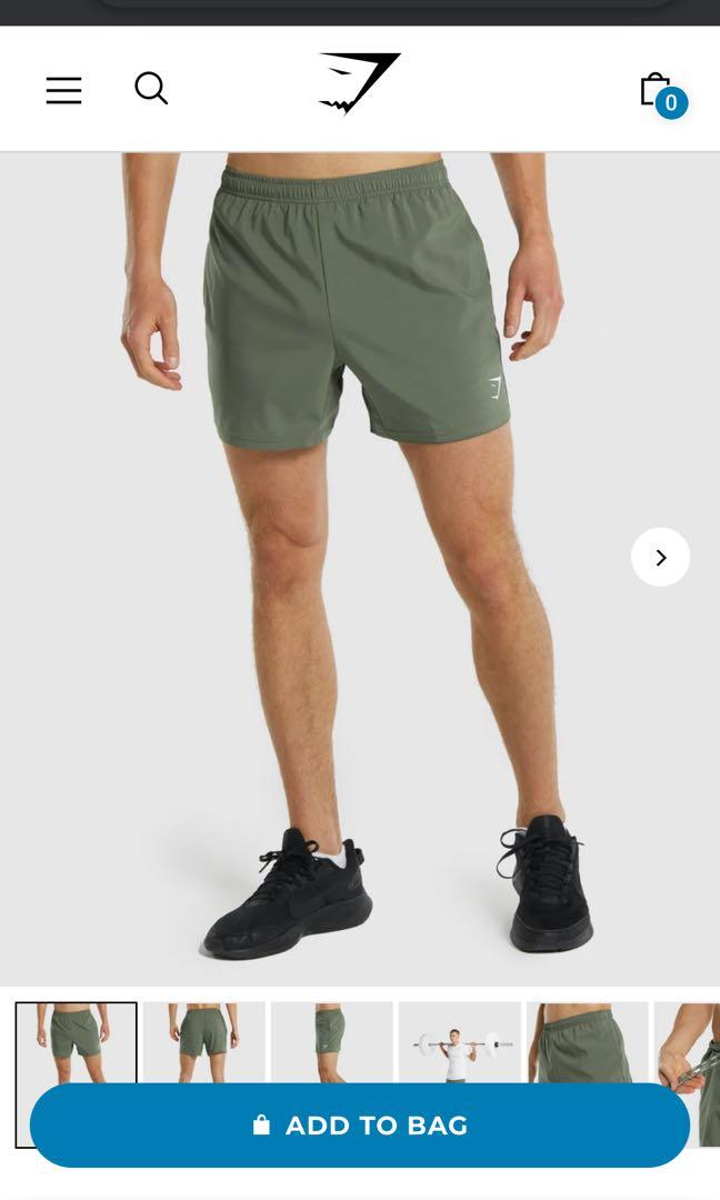 gymshark arrival 5 shorts, Men's Fashion, Activewear on Carousell