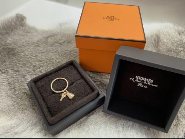 Hermes kelly top clochette ring
