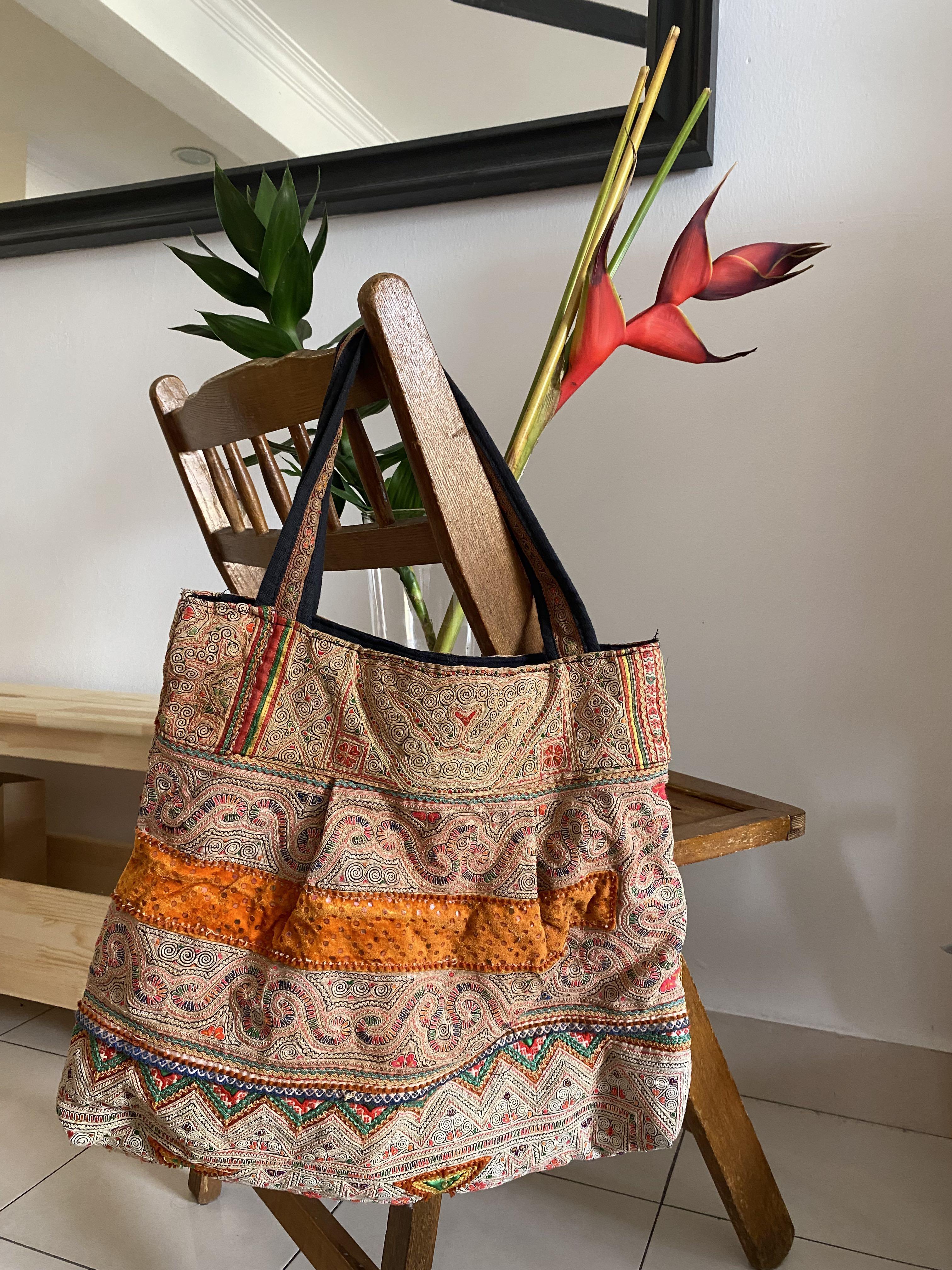 Colourful Hippie Tote Bag Women s Fashion Bags Wallets Tote