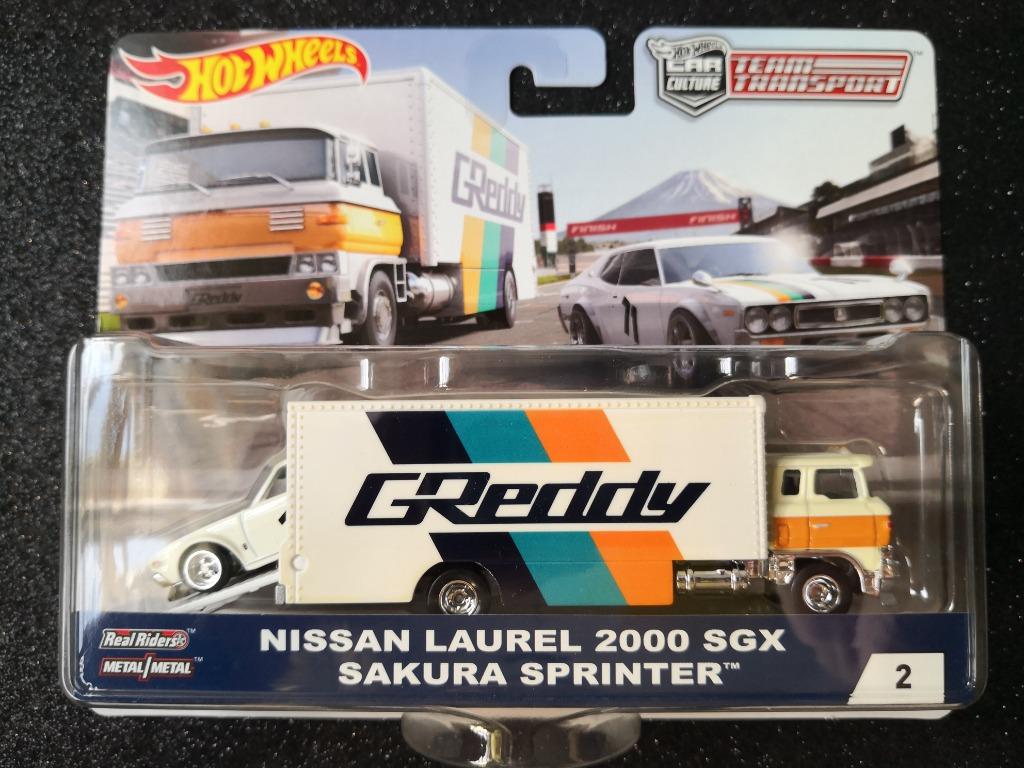 Hot wheels greddy transport sales