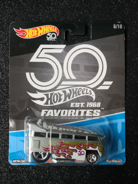 Hot Wheels Volkswagen T1 Drag Bus 50th Favourites Premium Hobbies