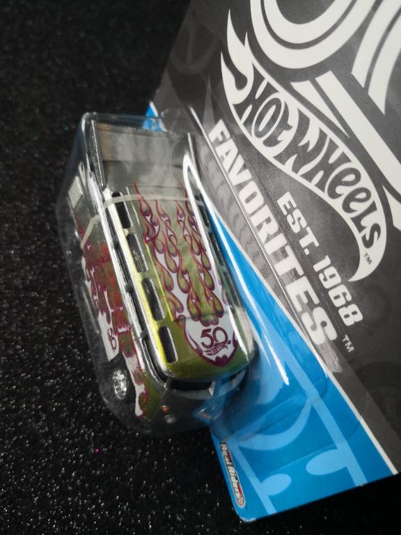 Hot wheels 50 favorites drag bus hot sale