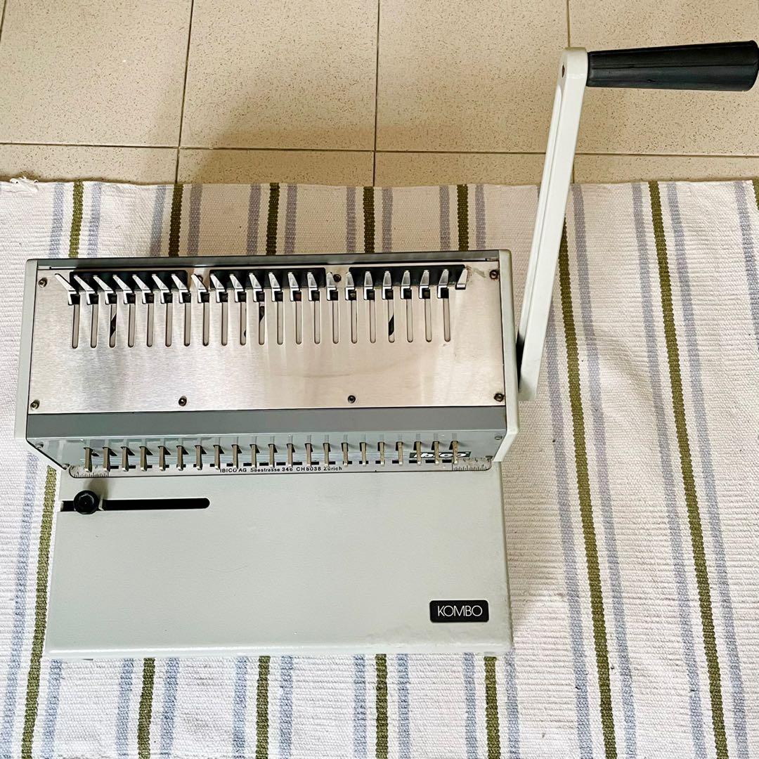 IBICO KOMBO Comb Binding Machine, Hobbies & Toys, Stationery & Craft