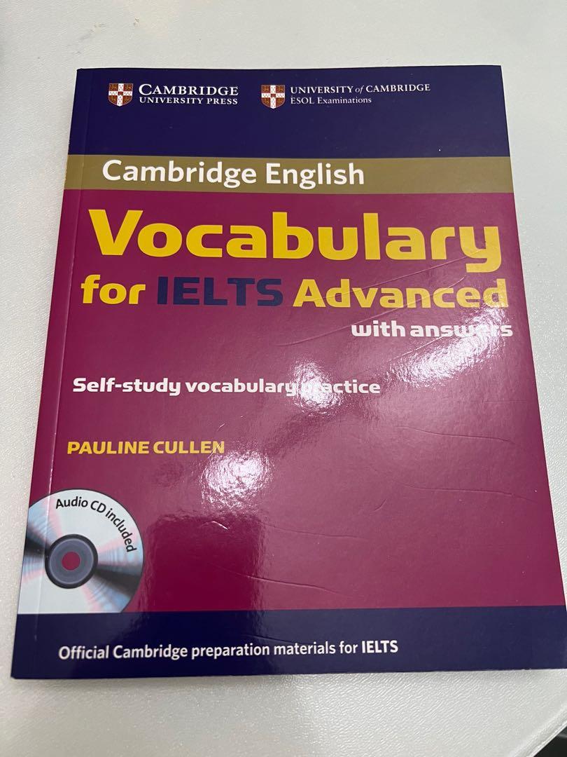 IELTS Academic/ Cambridge English Vocabulary for IELTS advanced, 興趣及遊戲, 書本 & 文具, 教科書 Carousell