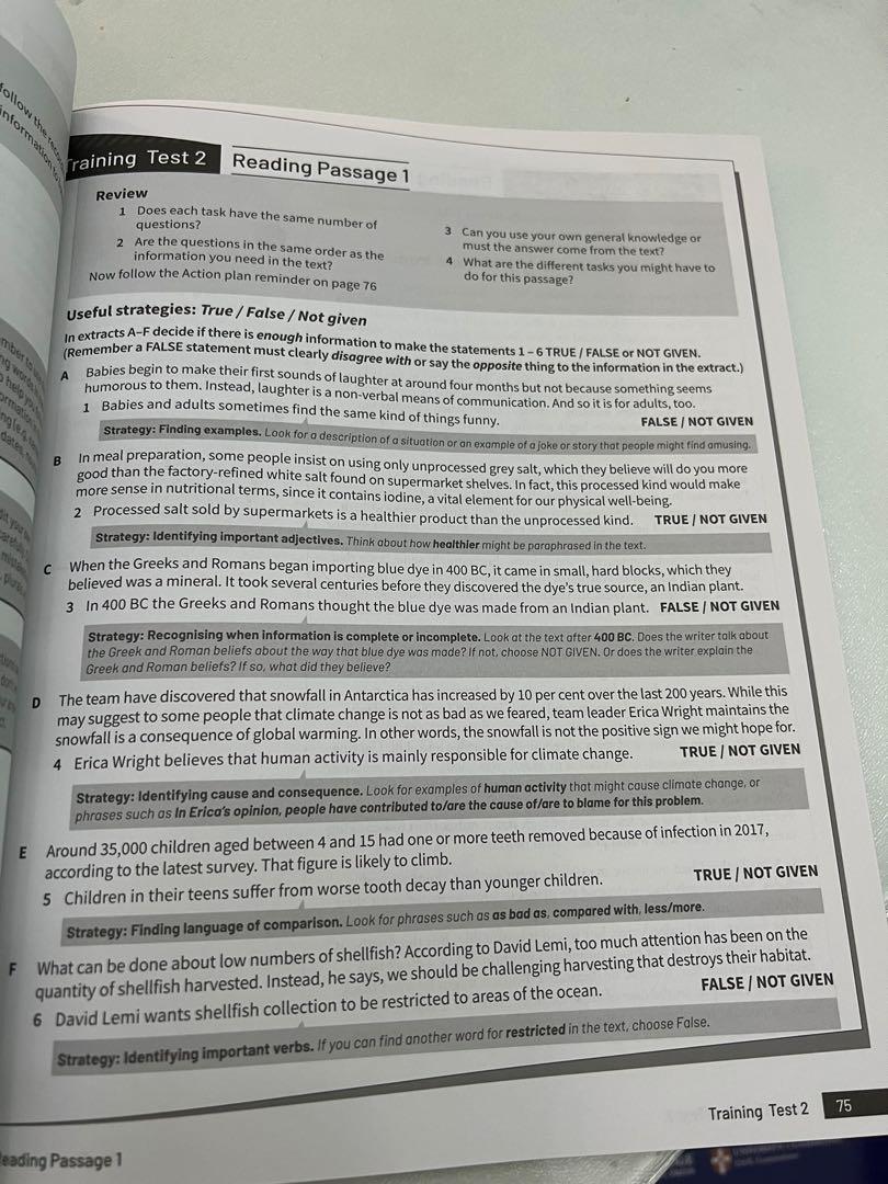 IELTS Academic/ Cambridge English Vocabulary for IELTS advanced, 興趣及遊戲