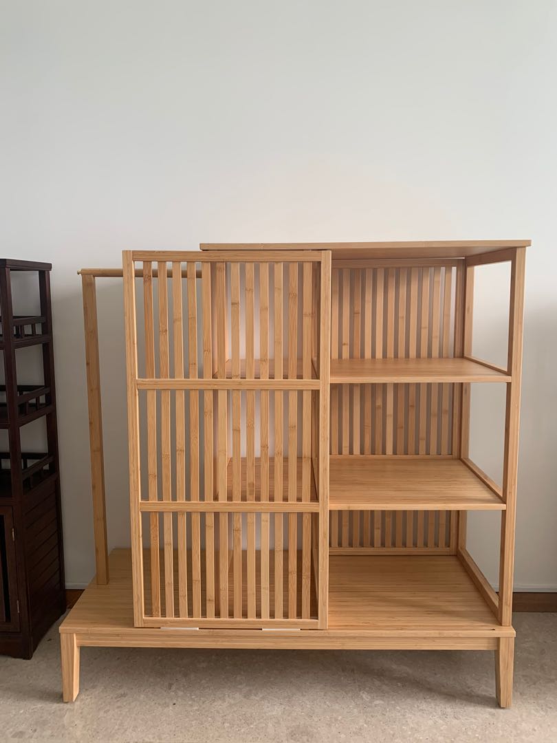 Ikea on sale bamboo wardrobe