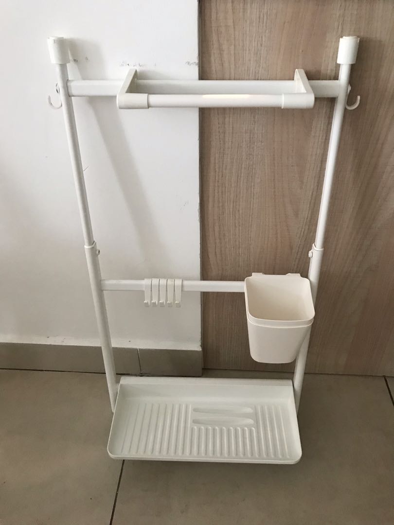 SUNNERSTA adjustable rack with hooks - IKEA