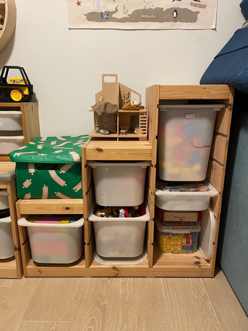 Ikea Trofast Pine Storage, Babies & Kids, Baby Nursery & Kids Furniture