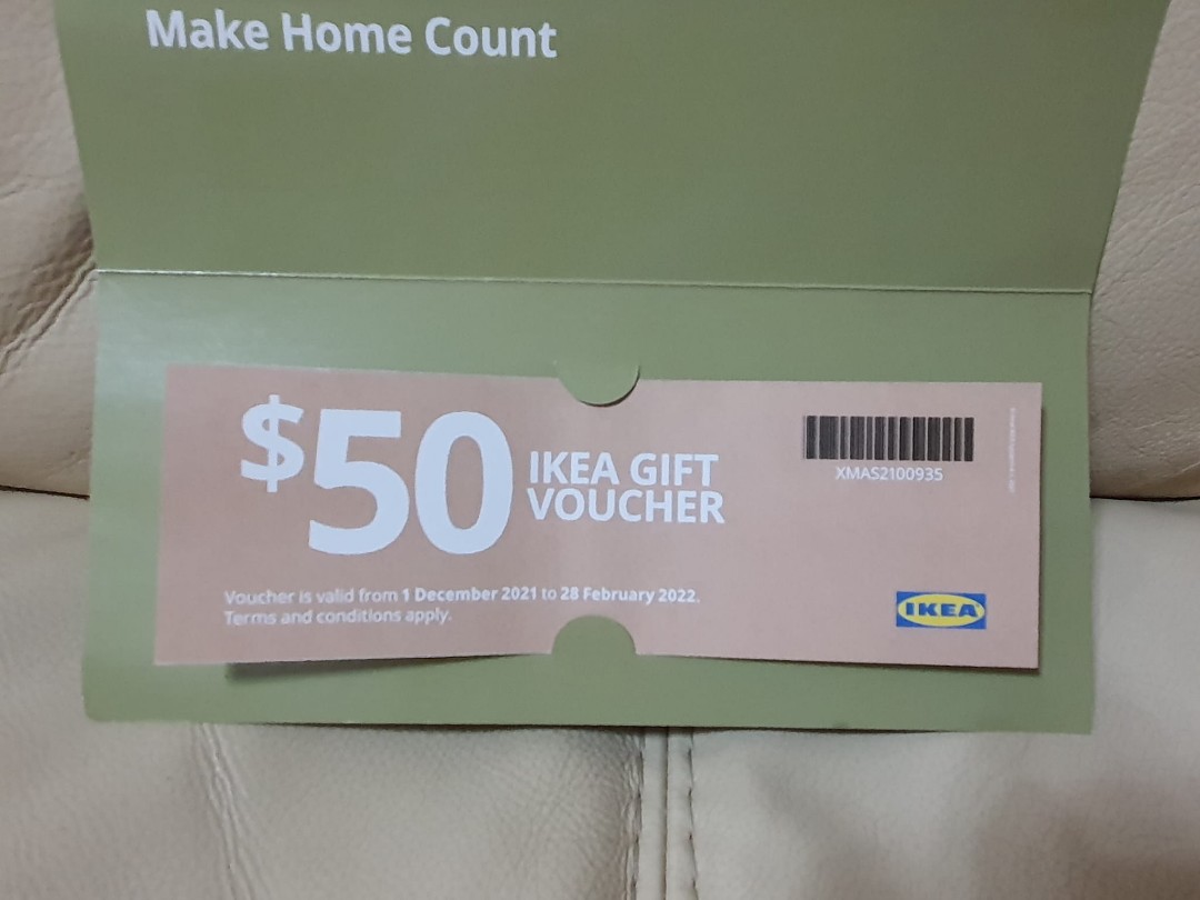 IKEA voucher, Tickets & Vouchers, Vouchers on Carousell