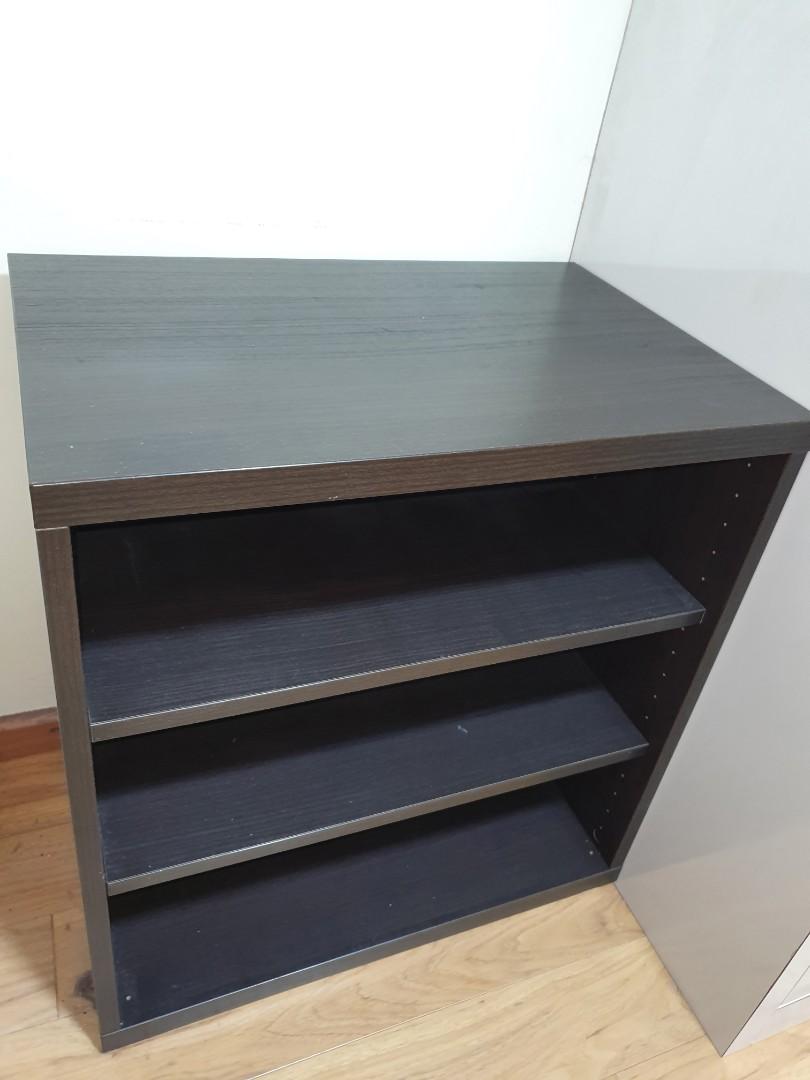 Ikea wooden storage shelf unit 3 layers, Furniture & Home Living